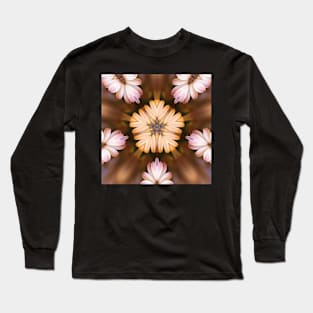 Unique kaleidoscope of Daisy Bouquet Long Sleeve T-Shirt